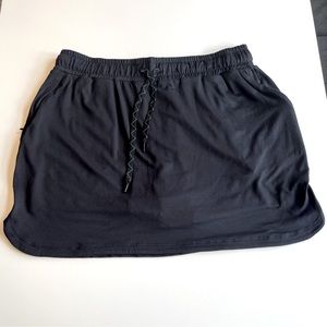 Market & Spruce Black Active Skort with SPF NWOT